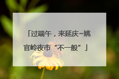 过端午，来延庆~姚官岭夜市“不一般”